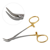 Peet Forceps 4 3/4" 70 Degree Diamond Coated