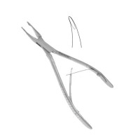 Micro Friedman Dental Rongeur 5 1/2"  Slightly Curved