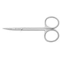 Micro Iris Scissors Curved  9cm