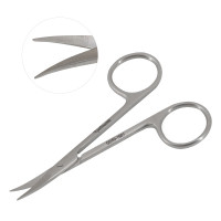 Micro Iris Scissors Curved  9cm