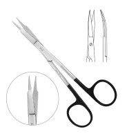 Goldman Fox Scissors SuperCut Curved Comfort Set Rings 13cm