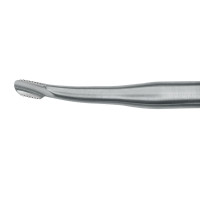 Winged Elevator Serrated Curved Tip 5mm 6" Standard Handle