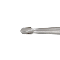Winged Elevator Tip 5mm Serrated 6" Standard Handle Straight