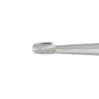 Winged Elevator Tip 6mm Serrated 6" Standard Handle Straight