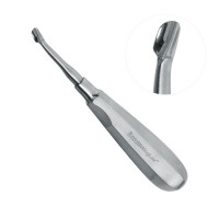 Winged Elevator Tip 8mm 6" Standard Handle Curved