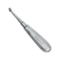 Winged Elevator Serrated Curved Tip 8mm 6" Standard Handle