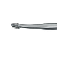 Winged Elevator Serrated Curved Tip 8mm 6" Standard Handle