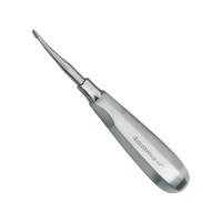 Winged Elevator Serrated Curved Tip 4mm 6" Standard Handle