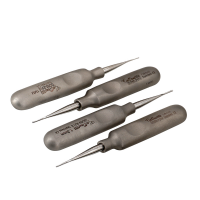 GLux Feline Luxating Straight 4 1/2 inch Set of 4 Mini Handle