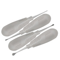 Canine/Feline Periosteal Elevator Set of 4 New Stubby Handle
