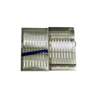 Sterilization Tray for Dental Instruments Holds up to 16 Instruments