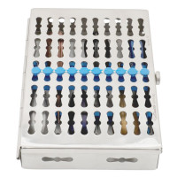 Sterilization Tray for Winged Elevator Holds up to 6 Elevators 5 1/2" x 7" x 1 3/4"
