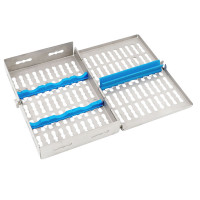 Sterilization Tray for Winged Elevator Holds up to 6 Elevators 5 1/2" x 7" x 1 3/4"