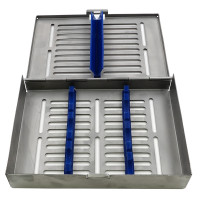 Sterilization Tray for Winged Elevator Holds up to 6 Elevators 5 1/2" x 7" x 1 3/4"