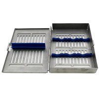 Sterilization Tray for Winged Elevator Holds up to 6 Elevators 5 1/2" x 7" x 1 3/4"