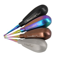 GLux Luxating Color Coated Rainbow Shaft Set of 4
