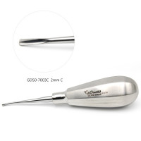 Glux Luxating Curved Tip 2mm 5" Stubby Handle