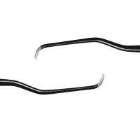 Feline Gracey Curette 0 Gun Metal Double Ended