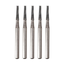 Dental Bur Xcut Fissure Taper 701L 19mm FG (Standard Length) - Pack of 5