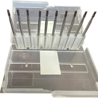 Dental Bur Xcut Fissure Taper 703L - 44.5mm HP - Pack of 10