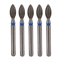 Dental Bur Diamond Football - Medium Grit 19mm FG (Standard Length) - Pack of 5