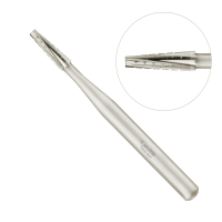 SS White FG #701 Taper Fissure Crosscut Carbide Bur, Pack Of 5 Burs