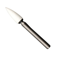 Dura-White Stones, FG, Flame, # 025 (FL2), White, Pack of 5