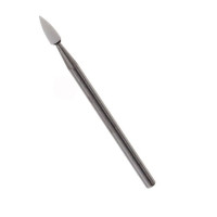 Dura-White Stones, FG, Flame, #025 (FL2), (Handpiece) White Pack of 5