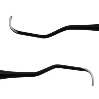 Feline Gracey Curette 1/2 - Black Double Ended