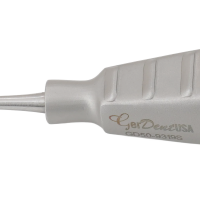 Single-Ended Bone Curette/Periosteal #21F New Stubby Handle