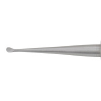 Bone Curette Molt No 1 Curved Mini Handle 2mm