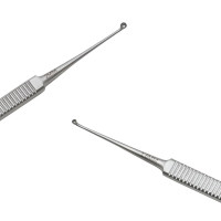 House Stapes Curette 6" Double Ended 30 Degree Angle 1.6x2.0mm