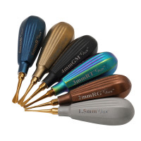 GLux Luxating 4 1/2" Extra Small Color Coated Set of 6