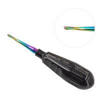 GLux Luxating Color Coated 4mm Gun Metal Extra Small Rainbow Shaft New Handle