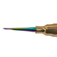 GLux Luxating Color Coated 5mm Gold Extra Small Rainbow Shaft New Handle