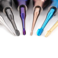 Luxating Winged Color Coated Set of 6, 1.5mm, 2mm, 3mm, 4mm, 5mm, 6mm