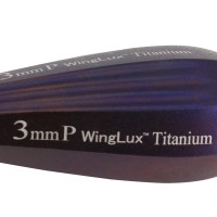 Luxating Winged WingLux Color Coated Titanium, 3mm Purple