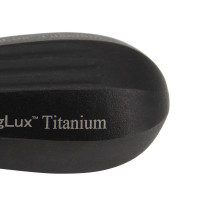 Luxating Winged WingLux Color Coated Titanium, 4mm Gun Metal