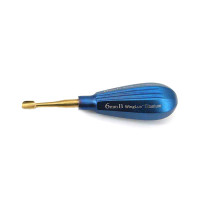 Luxating Winged WingLux Color Coated Titanium, 6mm Blue