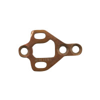 Mini Non Locking Plates 20mm Length 13mm Width 1.0mm Thickness 5 Holes 2.0mm Screws - Rose Gold