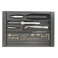 Small Bone Fracture Micro System Non Locking Plates Titanium 1.5mm Screws Kit