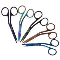 Hi Level Bandage Scissors 4 1/2 inch, Color Coated