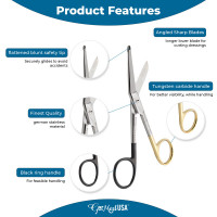Lister Bandage Scissors Super Sharp - Tungsten Carbide