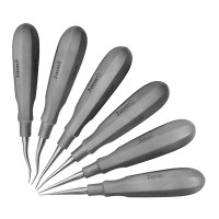 GLux Luxating Set of 6 having Standard Handles with 2 Straight, 2 Inside Bent and 2 Curved Tip