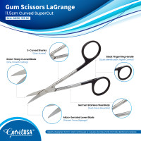 LaGrange SuperCut Scissors Curved