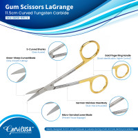 LaGrange SuperCut Scissors Curved