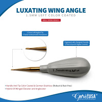 Luxating WingAngle Left Right Stainless Steel Color Coated