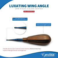 Luxating WingAngle Left Right Stainless Steel Color Coated