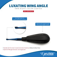 Luxating WingAngle Left Right Stainless Steel Color Coated