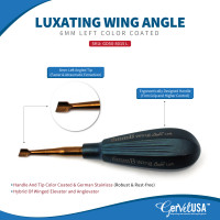 Luxating WingAngle Left Right Stainless Steel Color Coated